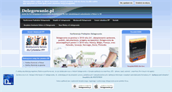 Desktop Screenshot of delegowanie.pl